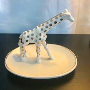 Anthropologie giraffe ring holder